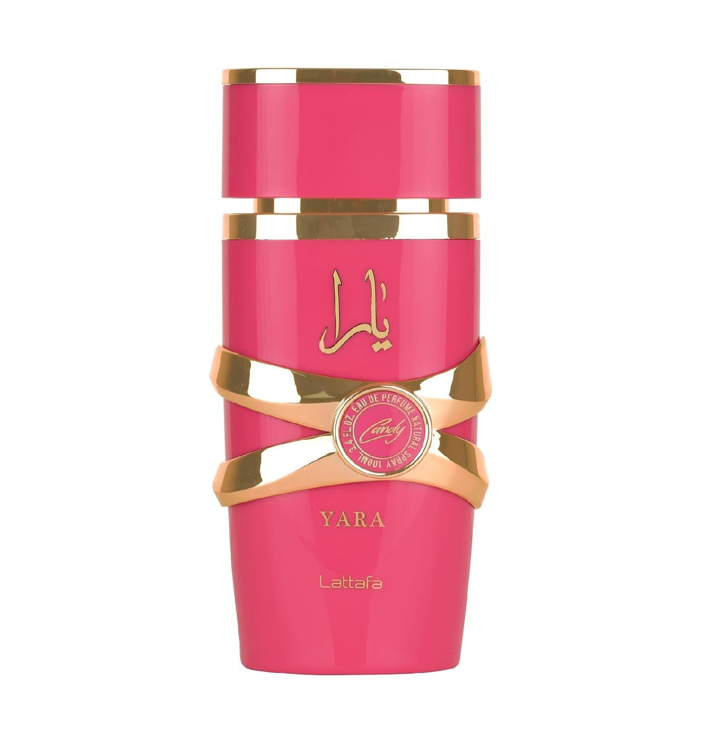 Lattafa Yara Candy Eau de Parfum Spray for Women  , 3.4 oz / 100 ml
